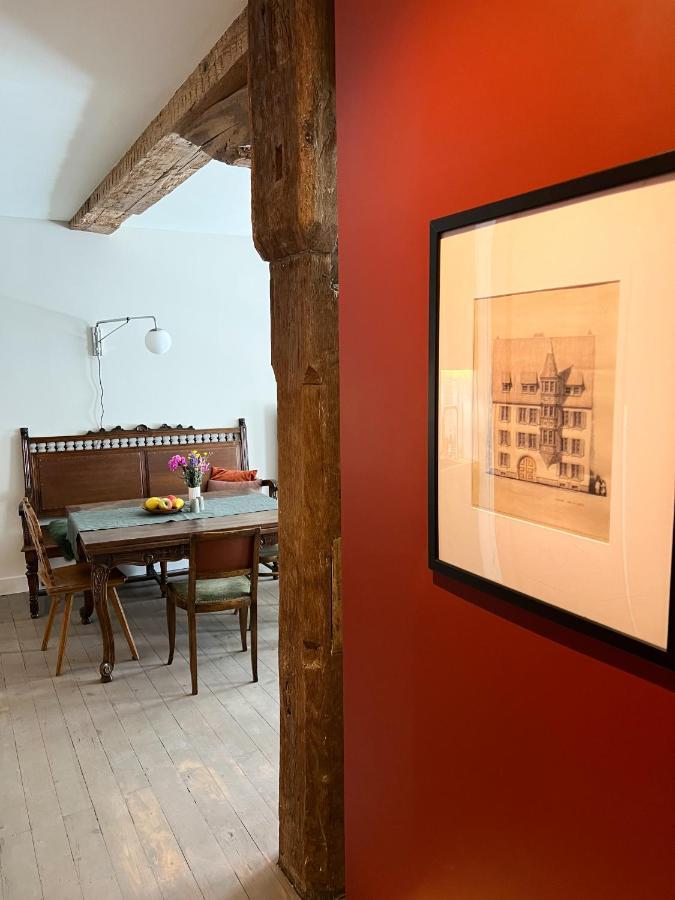 Le Baumann Concept: Appartement De Charme Dans Un Monument Historique Colmar Luaran gambar